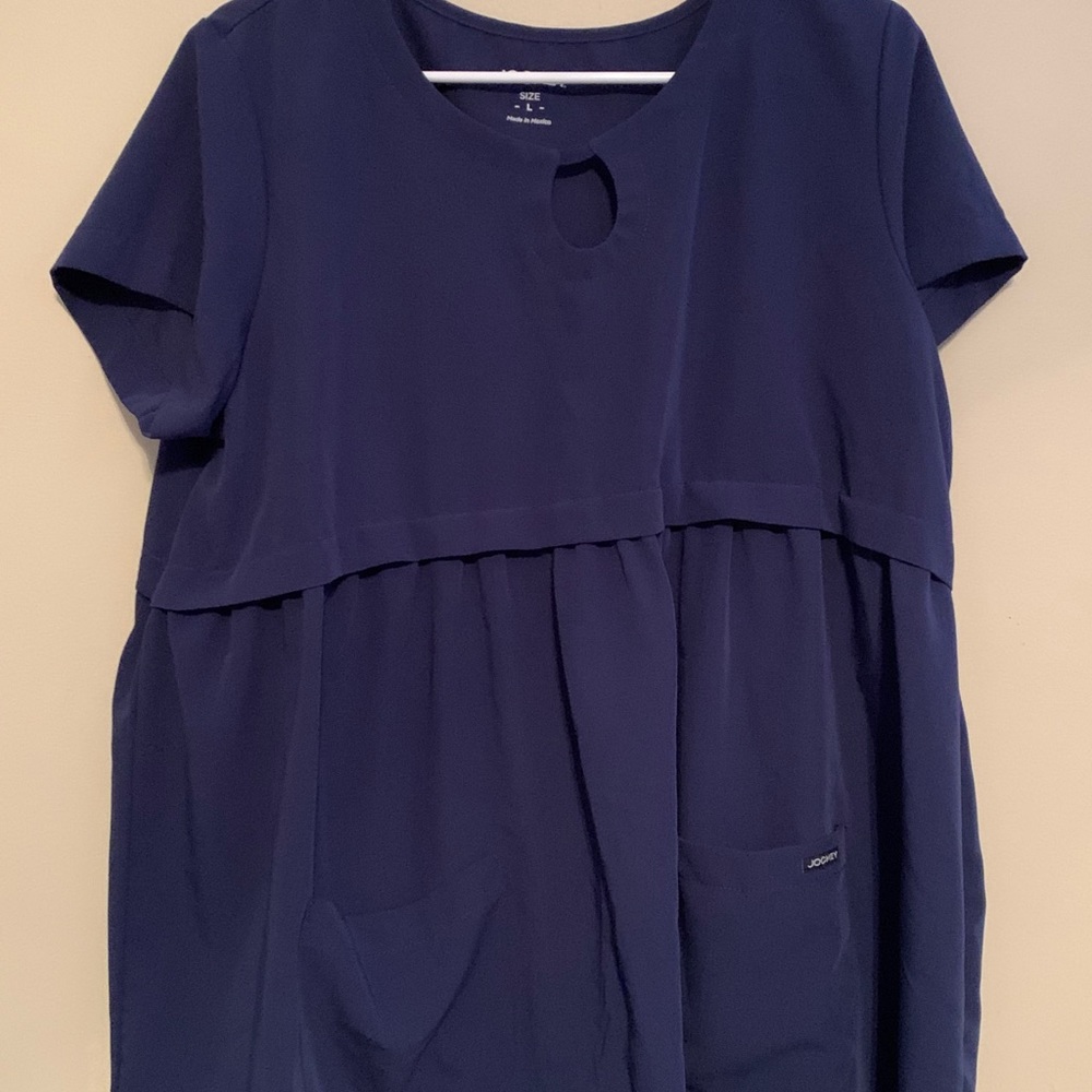 Maternity scrub top jockey brand